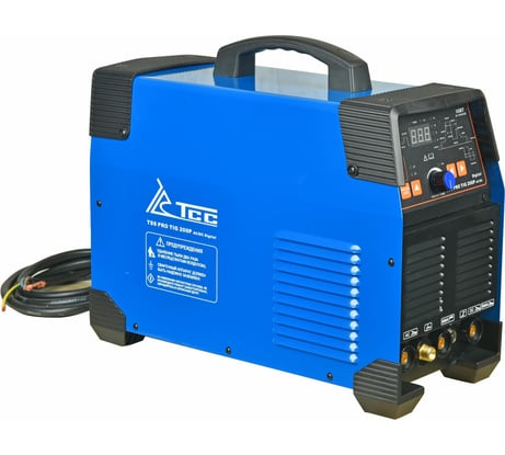 Аппарат для сварки алюминия ТСС PRO TIG/MMA 200P AC/DC Digital 030078