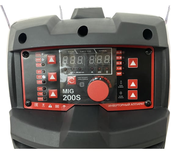 Инверторный сварочный аппарат MAGNETTA MIG-200S IGBT