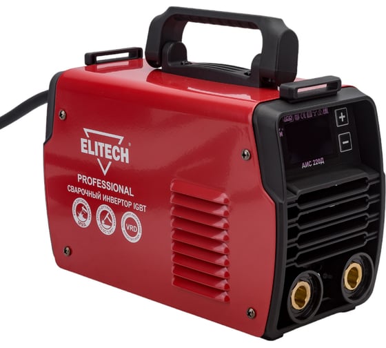 Сварочный инвертор ELITECH АИС 220Д 196358