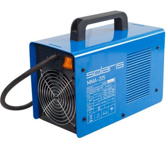 Инвертор сварочный SOLARIS MMA-205 1