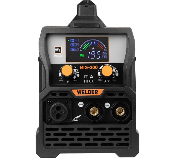Сварочный аппарат WELDER MIG 5in1 LCD MIG-200-5в1-LCD