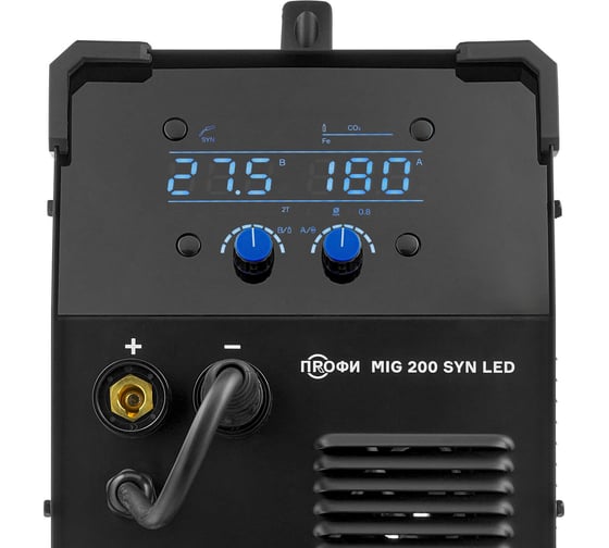 Аппарат полуавтоматической сварки ПТК ПРОФИ MIG 200 SYN LED 000000 43281