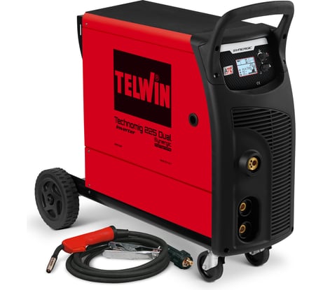 Сварочный инверторный полуавтомат Telwin Technomig 225 Dual Synergic 230 V 816057