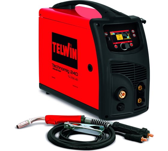 Сварочный импульсный полуавтомат Telwin TECHNOMIG 240 WAVE 816076