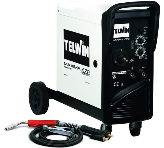 Сварочный инверторный полуавтомат Telwin Maxima 270 Synergic 230V 816126 1