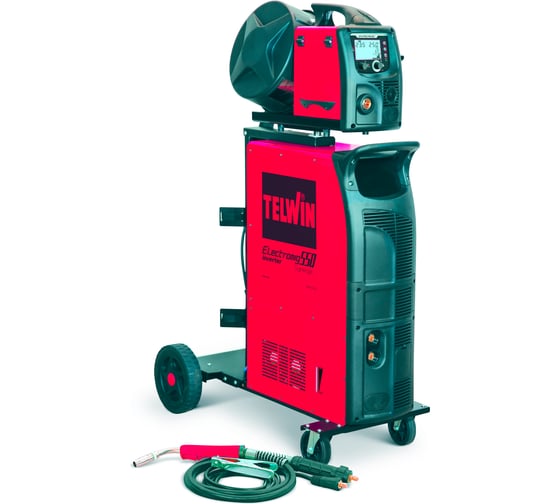 Сварочный инверторный полуавтомат Telwin ELECTROMIG 550 SYNERGIC 816193