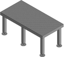 Сварочный стол Ferrous Metal Кит-комплект 3000х1450х100 мм, 6 мм Ferrous Metal кит300014501006
