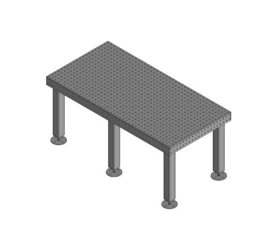 Сварочный стол Ferrous Metal Кит-комплект 2500х1250х100 мм, 6 мм Ferrous Metal кит250012501006