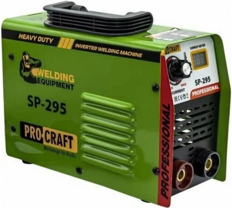 Сварочный аппарат инверторный PROCRAFT 5кВт, 20-250А, ММА/LIFT-TIG SP-295 BMC