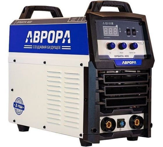 Сварочный инвертор АВРОРА ОРБИТА 400 аппарат для ручной дуговой сварки 38755