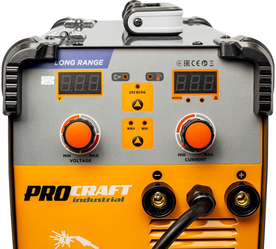 Инверторный сварочный полуавтомат PROCRAFT Industrial SPI-380