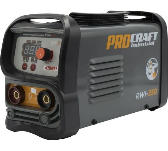 Сварочный аппарат инверторный PROCRAFT 6.1 кВт, 20-180А, ММА RWI-350 1