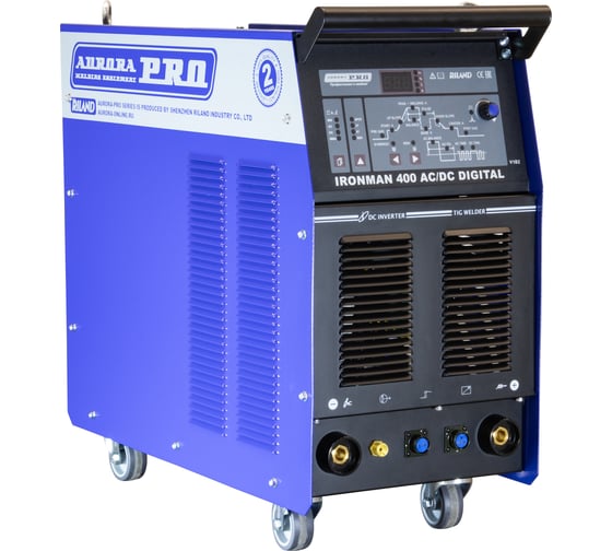 Аргонодуговой сварочный инвертор Aurora IRONMAN 400 AC/DC DIGITAL 37553
