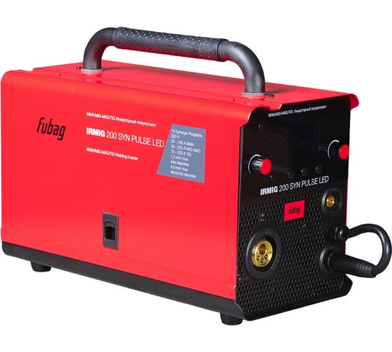 Сварочный полуавтомат FUBAG IRMIG 200 SYN PULSE LED (с горелкой 250А в комплекте) 646405