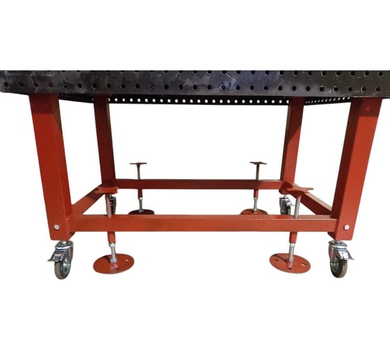 Сварочный мобильный стол Ferrous Metal 1200-800-100 10 мм cмc120080010010