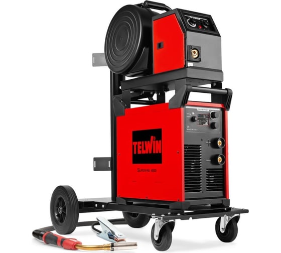 Сварочный полуавтомат Telwin SUPERMIG 450i PACK + TROLLEY 816905