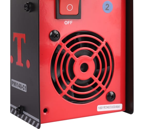 Сварочный аппарат P.I.T. IGBT 4.0кВт, 140А ,ПВ-60, ММА 1.6-3.2мм, 190-250В, ремень PMI140-C1