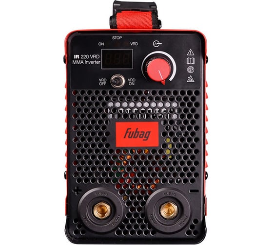 Инвертор MMA сварки FUBAG IR 220 VRD, сварочный ток 220А, рабочее напряжение 150-240В 43637