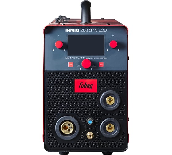 Сварочный полуавтомат инвертор FUBAG INMIG 200 SYN LCD 31435