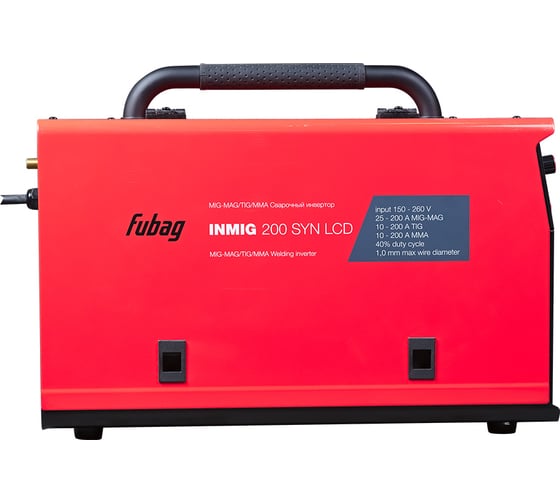 Сварочный полуавтомат инвертор FUBAG INMIG 200 SYN LCD 31435