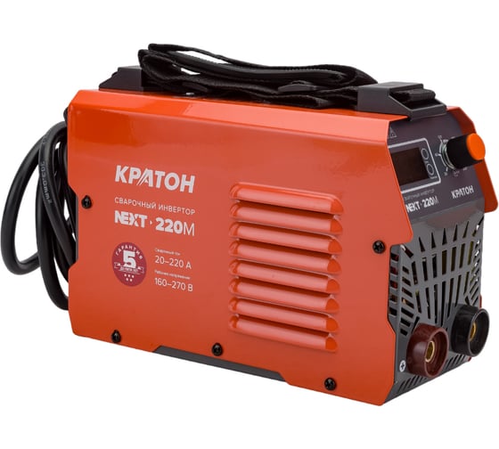 Сварочный инвертор Кратон NEXT-220М 3 04 02 021