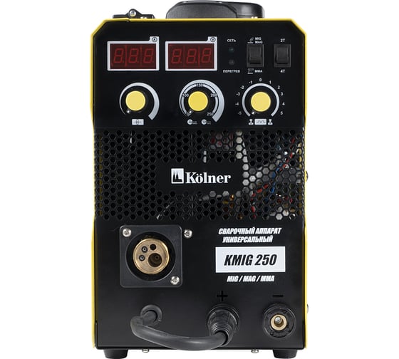 Сварочный универсальный инверторный аппарат Kolner KMIG 250  250А (IGBT)  6 кВт 8040500056