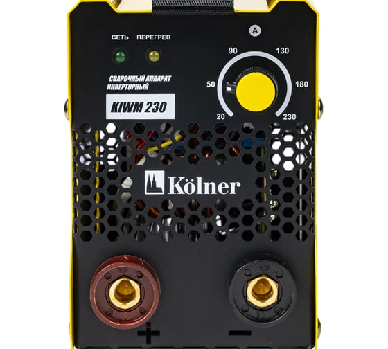 Сварочный инверторный аппарат Kolner KIWM 230А IGBT 4,1 кВт, 20-230 А 8040500086