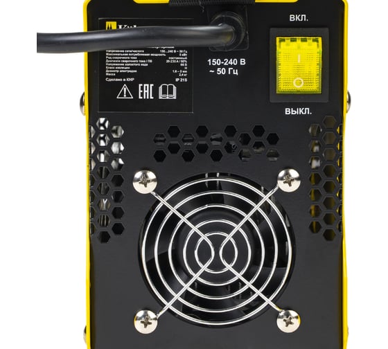 Сварочный инверторный аппарат Kolner KIWM 230А IGBT 4,1 кВт, 20-230 А 8040500086