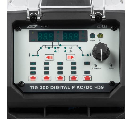 Аппарат аргонодуговой сварки ПТК HANKER TIG 300 DIGITAL P AC/DC H39 00000042960