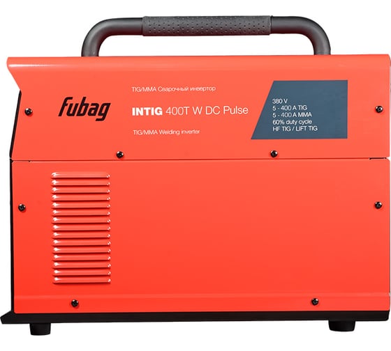 Сварочный инвертор FUBAG INTIG 400T W DC PULSE, горелка FB TIG 18 5P, Cool 70, тележка, 31454.1