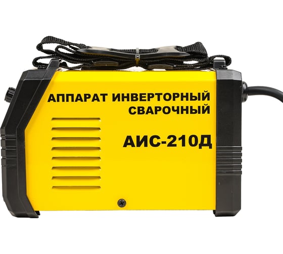 Инвертор сварочный СПЕЦ АИС-210Д, дисплей, 230 В, А20-210, электр. 1,6-4 мм (акс.в компл.) + краги 4188/И-8079-И