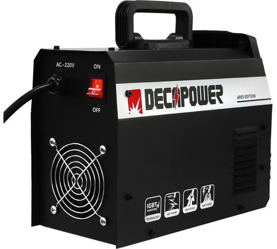 Инвертор DECAPOWER ММА EASYARC 200 EAS200