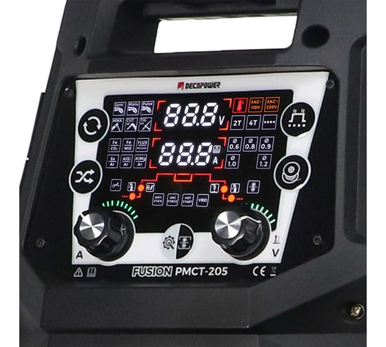 Сварочный полуавтомат DECAPOWER FUSION PMCT-205 PTLN PMCT205PTLN