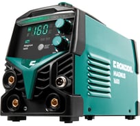 Сварочный аппарат Rokodil Magnus 1600, полуавтомат инверторный, без газа, аргонодуговой, по металлу, MiG/MaG, MMA, TiG, 160 A, 0,8/1мм проволока, 1-4 мм эл. 1050029