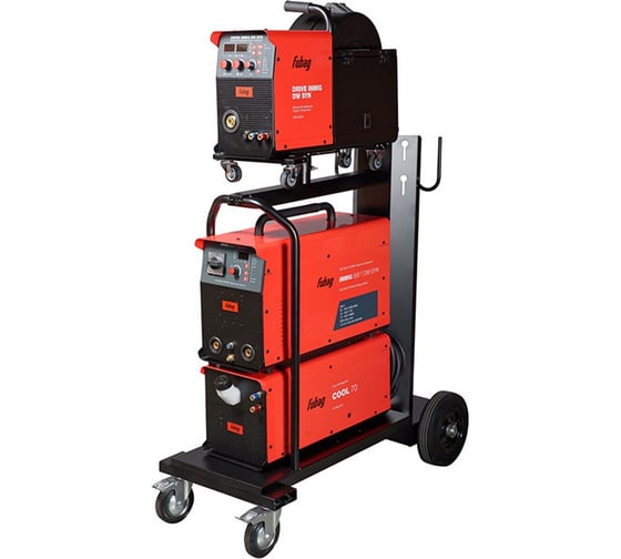 Cварочный полуавтомат FUBAG INMIG 500T DW SYN (31406) + Пподающий механизм DRIVE INMIG DW SYN для арт. 31406 (41104) + шланг-пакет 5 метров 70мм2 14 pol с жидкостным охлаждением 31406.5