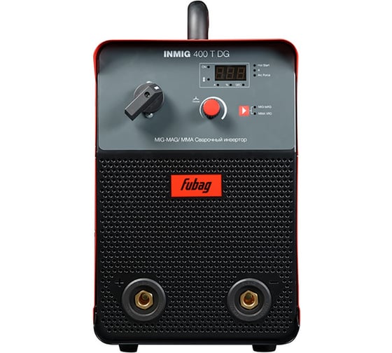 Cварочный полуавтомат FUBAGINMIG 400T DG (31440) + подающий механизм DRIVE INMIG DG (41125) + шланг-пакет 5 метров 35мм2 6 pol с воздушным охлаждением (31442) + горелка 31440.4