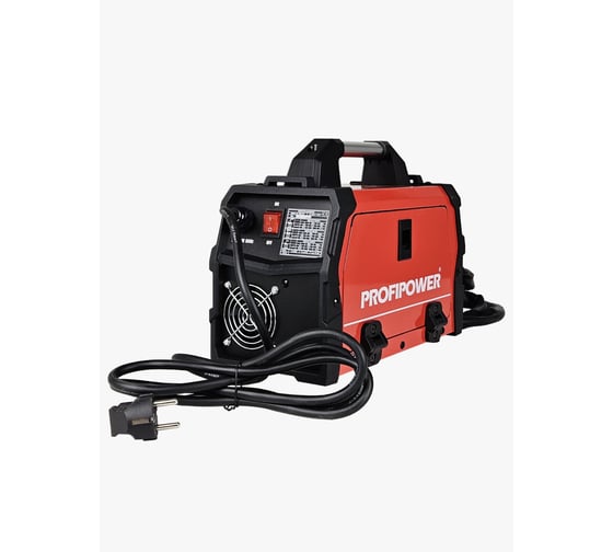 Сварочный полуавтомат Profipower инвертор без газа MIG-210 MIG/MMA/TIG (3 B 1) E0256