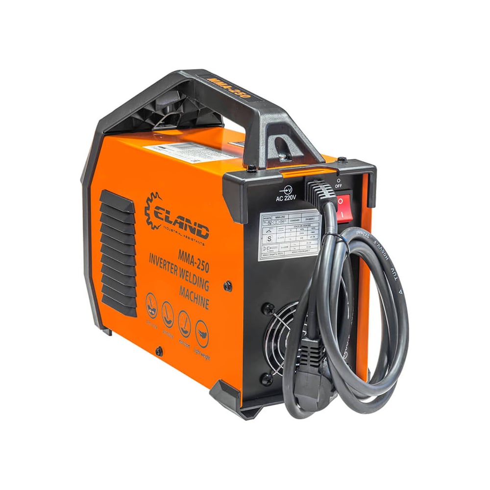 Сварочный аппарат ELAND MMA-250 MMA250EL - доступная цена, описания и ...