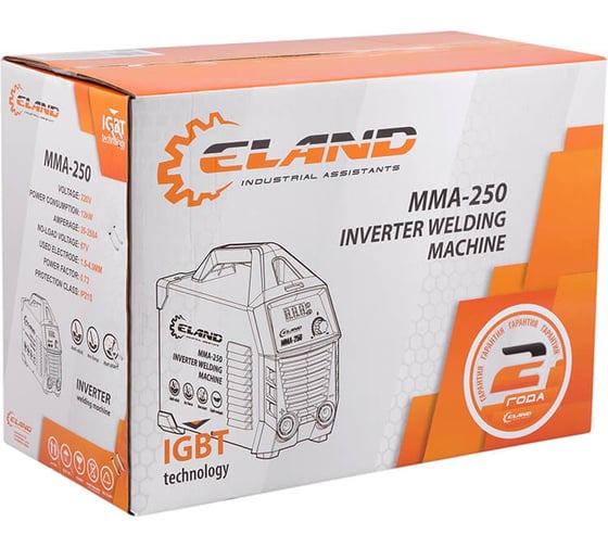 Сварочный аппарат ELAND MMA-250 MMA250EL