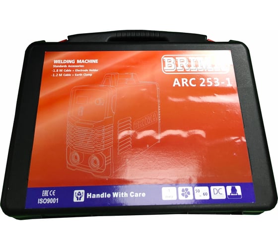 Инверторный аппарат BRIMA ARC-253-1 в кейсе НП000000920