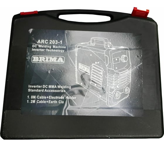 Инверторный аппарат BRIMA ARC-203-1 в кейсе НП000000916