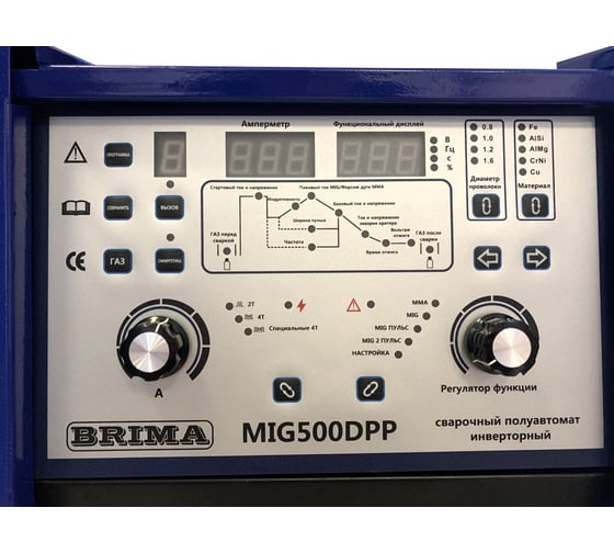 Полуавтомат BRIMA MIG-500 DPP 380В НП000000915