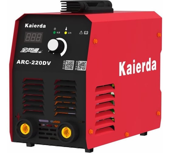Инверторный аппарат ручной дуговой сварки Kaierda ARC-220DV ka_arc220dv