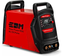 Аппарат сварочный в рабочей комплектации ЕВМ TIG WavePower 200 AC/DC Pulse LED дисплей 1507148