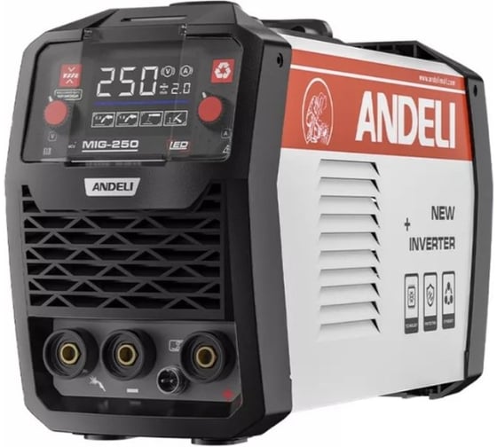 Сварочный аппарат ANDELI MIG-250 LED ADL20-702B