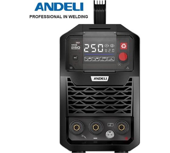 Сварочный аппарат ANDELI MIG-250 LED ADL20-702B