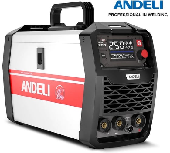 Сварочный аппарат ANDELI MIG-250 LED ADL20-702B