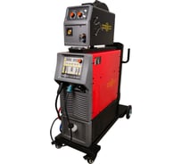 Сварочный полуавтомат CASTOLIN CastoMIG 500DP в комплекте с блоком охлаждения горелки, тележкой, механизмом подачи проволоки с роликами для проволоки сплошного сечения V-образные 1,2/1,6мм и соединительным шланг-пакетом 10 метров 72300008