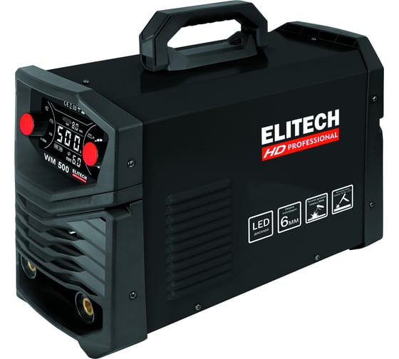 Сварочный инвертор Elitech ММА HD WM 500 204470