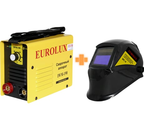 Сварочный аппарат 190 + Маска Eurolux 902/13